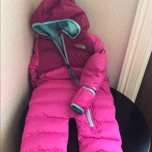 North Face snow suit